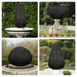 Load image into Gallery viewer, 36"x42" Outdoor Water Fountain Covers for Winter Protection,420D Oxford Cloth Waterproof Garden Chimnea Statue Cover Charcoal Grill Cover